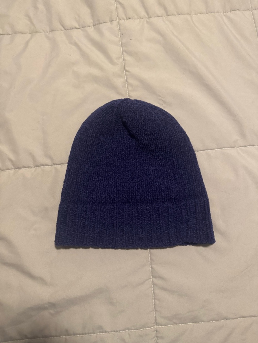 Merona Navy Ribbed Knit Beanie